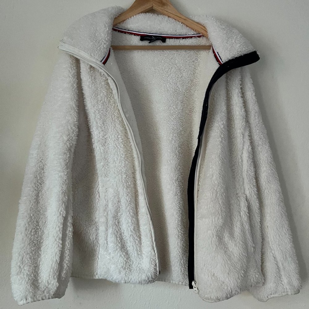 White Fluffy Jacket